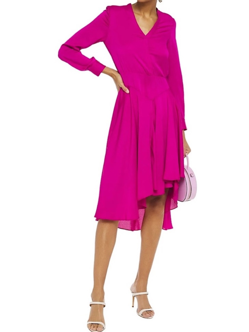 Maje Rushia High/Low Dress
